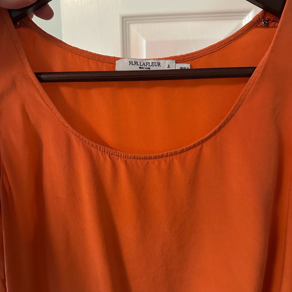 MM Lafleur Orange Women's Top